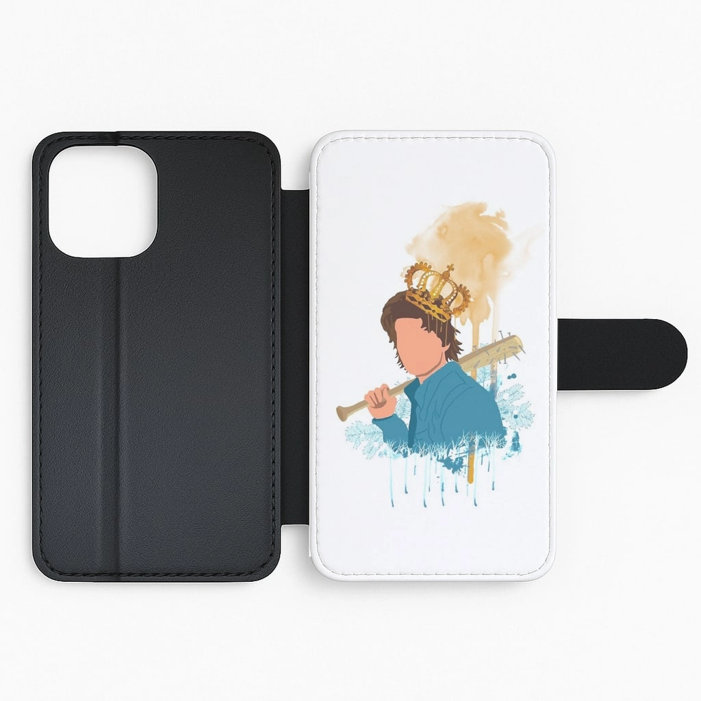 Cushioned Edge King Steve Flip Wallet Phone Case