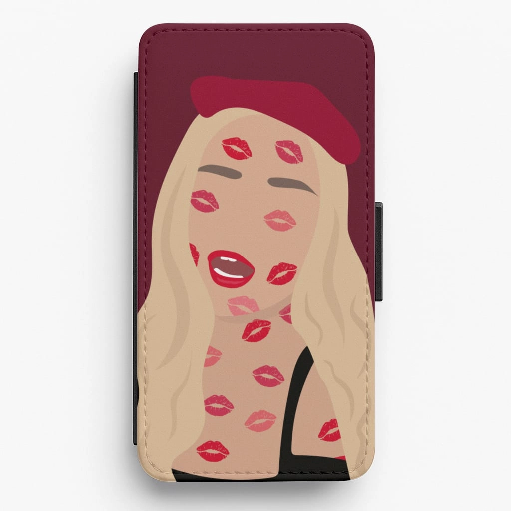 Kissed All Over - TikTok Trends Flip / Wallet Phone Case Minimalist Aesthetic