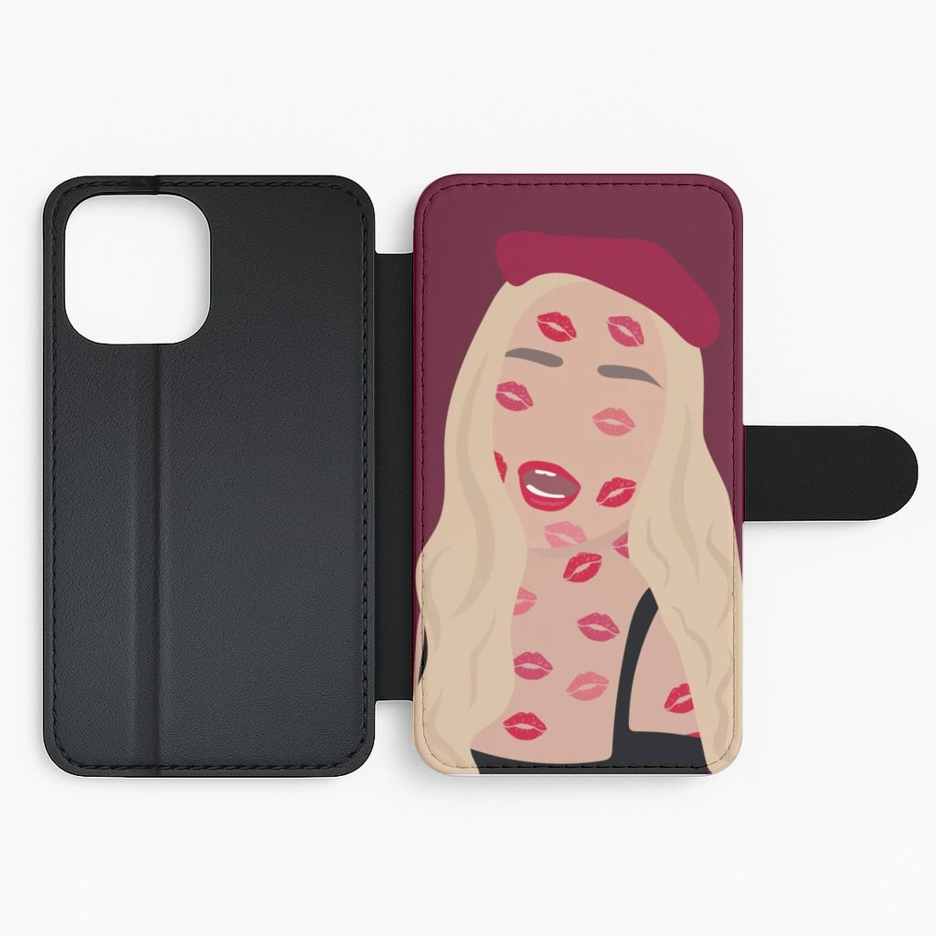 Kissed All Over - TikTok Trends Flip / Wallet Phone Case Fashion Look Soft Edging
