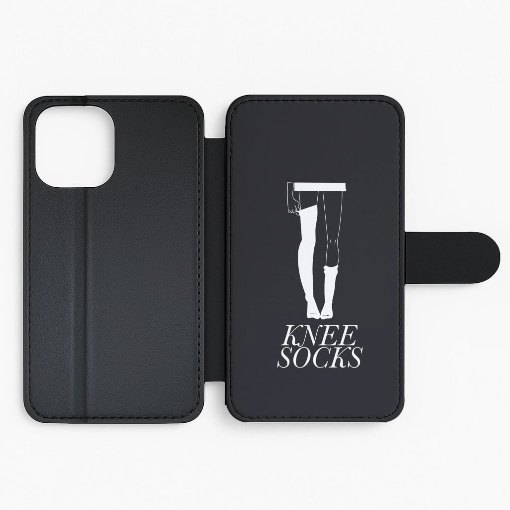 Knee Socks Flip / Wallet Phone Case Durable Layer