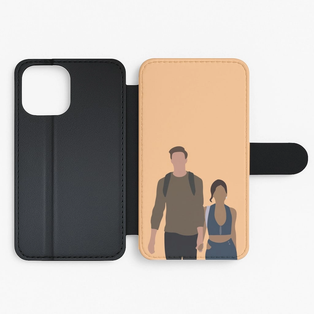 Everyday Accessory Durable Texture Finish Nate And Maddy - Eurphoria Flip / Wallet Phone Case