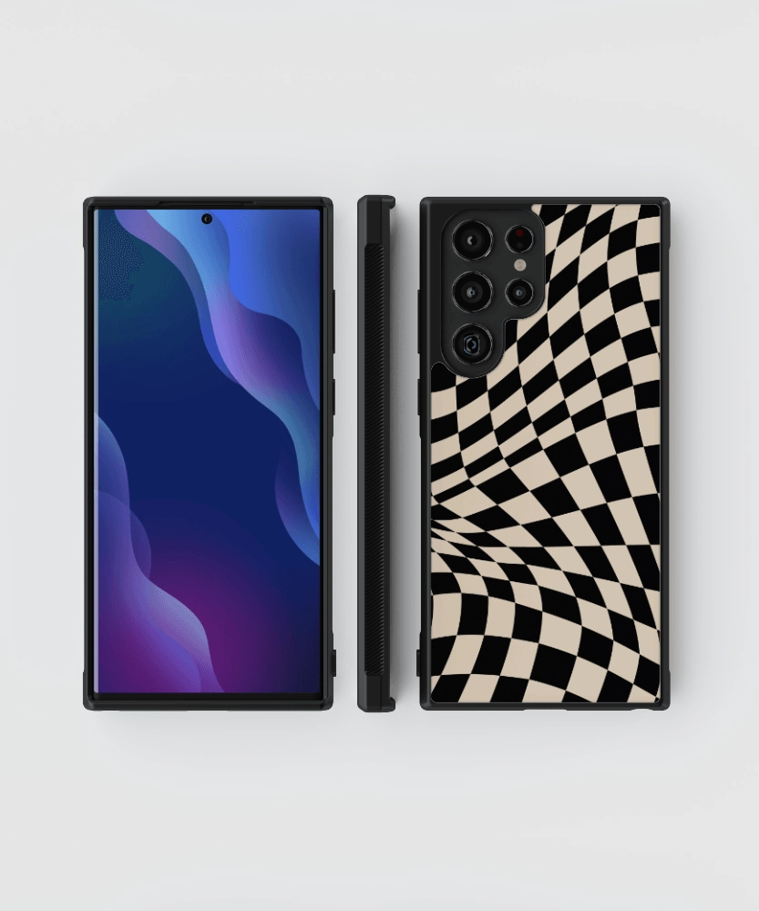 Grid Harmony Elegant Surface Texture