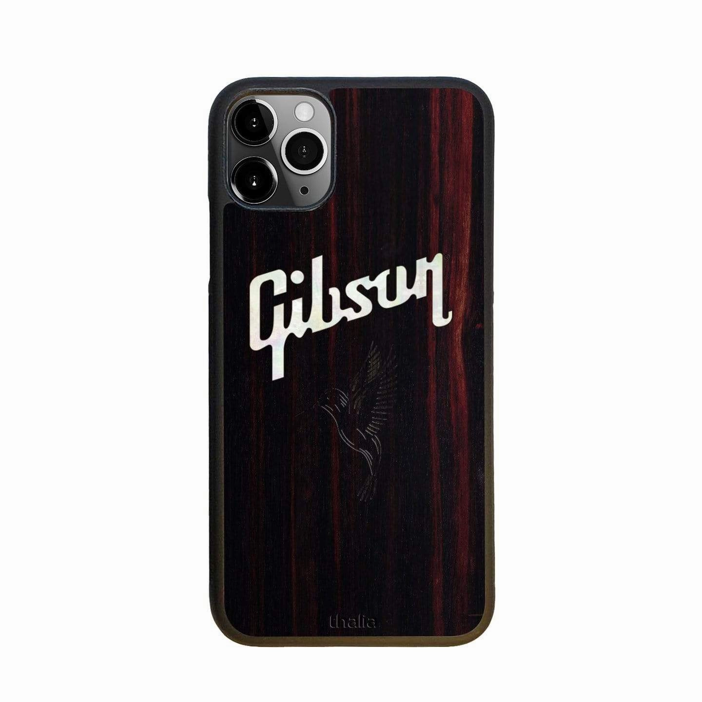Refined Edge elegant design Gibson Pearl Hummingbird Logo | iPhone Case