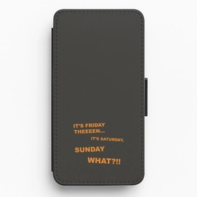 It's Friday Theeeen Flip / Wallet Phone Case Outdoor Travel Luxury Style