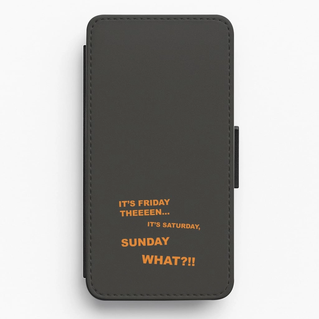 It's Friday Theeeen Flip / Wallet Phone Case Outdoor Travel Luxury Style