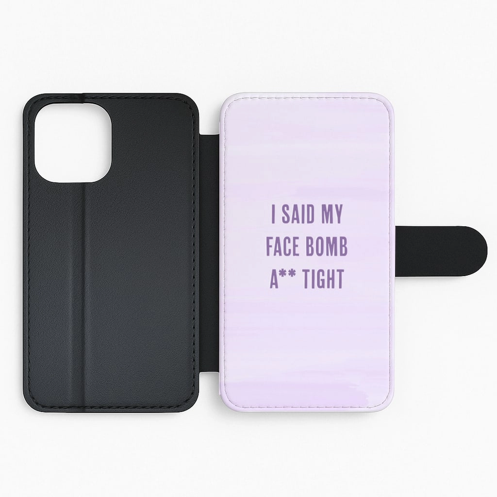 Waking Up In The Morning TikTok Flip / Wallet Phone Case Versatile Accessory Unisex Design