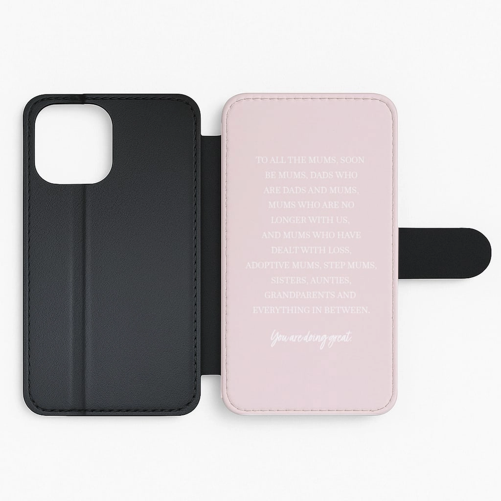 dust protection To All The Mums - Mother's Day Flip / Wallet Phone Case