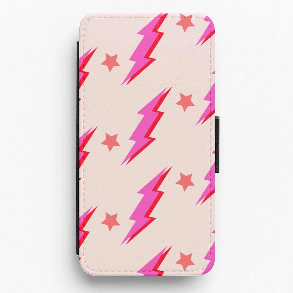 Lightning - Hot Girl Summer Flip / Wallet Phone Case Fashion Accent Durable Pattern
