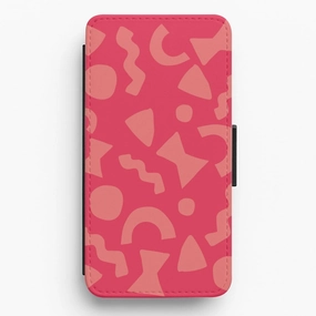 Abstract Pattern 12 Flip / Wallet Phone Case Refined Craftsmanship Premium Detail