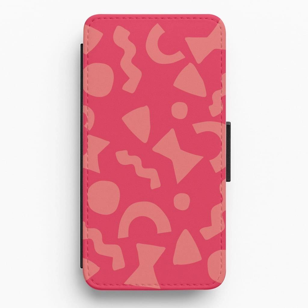 Abstract Pattern 12 Flip / Wallet Phone Case Refined Craftsmanship Premium Detail