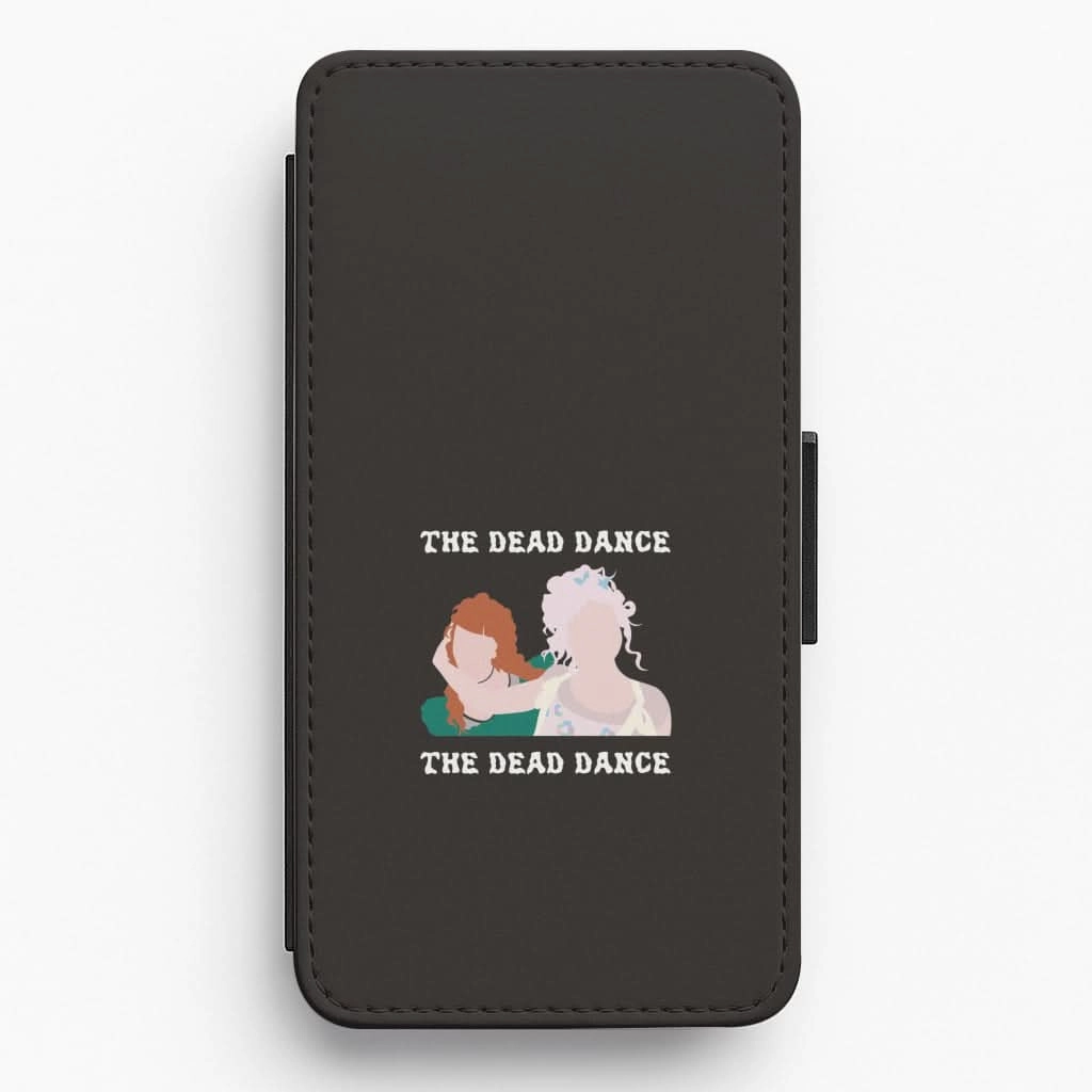 Protective Pattern Texture Impact Guard The Dead Dance Flip / Wallet Phone Case