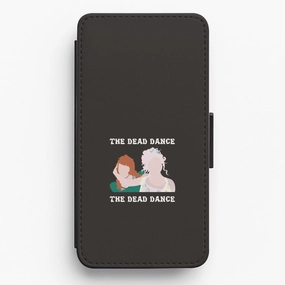 Protective Pattern Texture Impact Guard The Dead Dance Flip / Wallet Phone Case