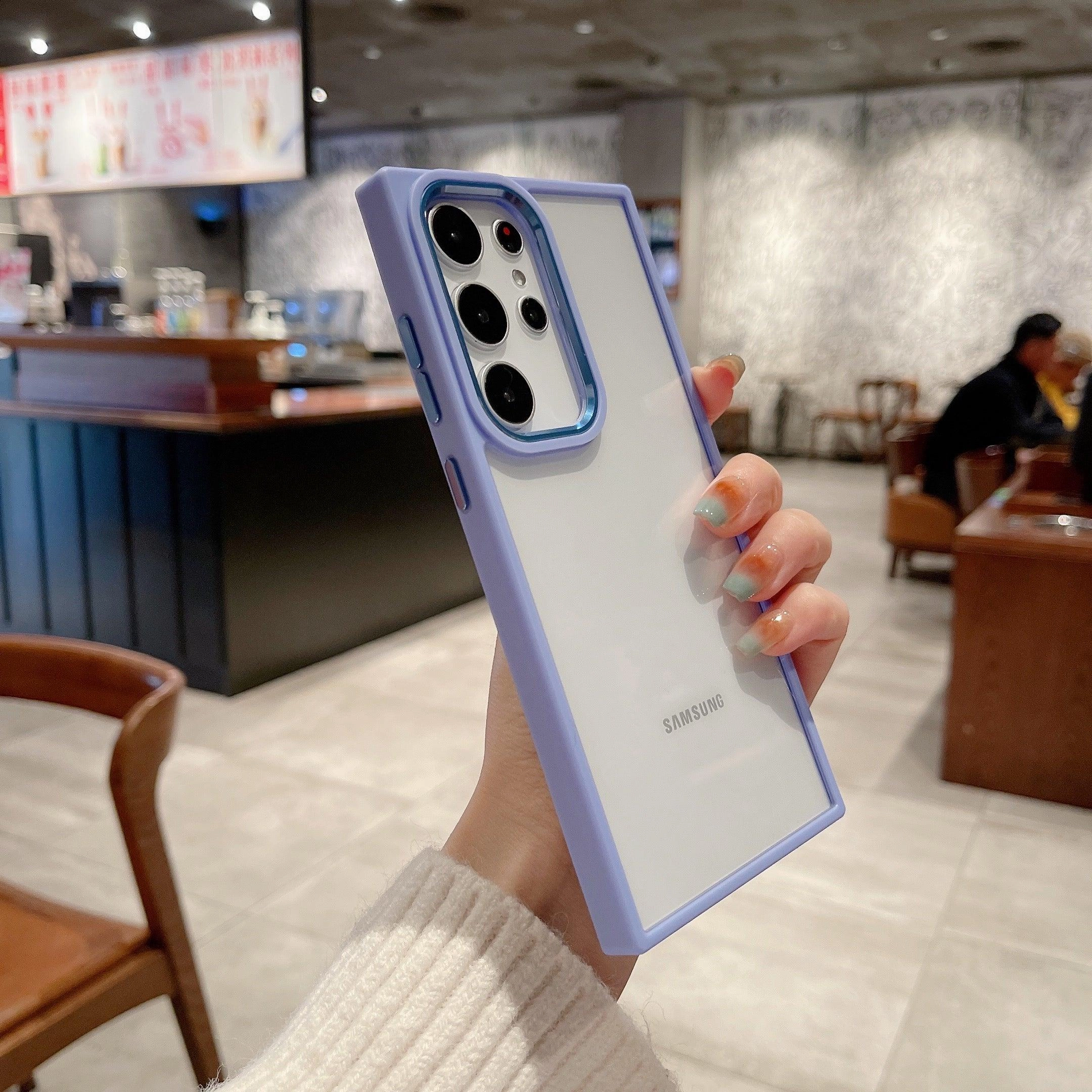 Gloss Surface Lilac Luminescence