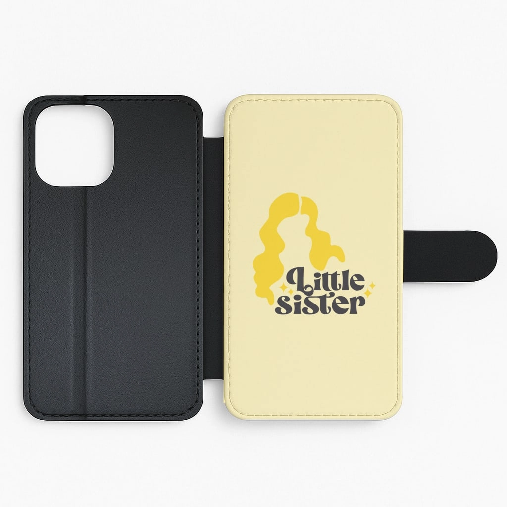Fashion Forward Little Sister - Hocus Halloween Flip / Wallet Phone Case