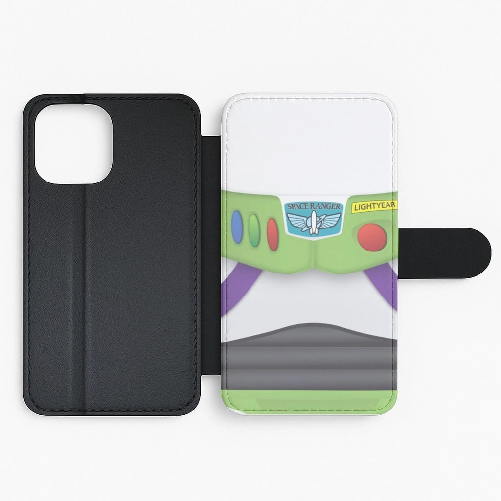 Buzz Outfit A Story of Toys Flip / Wallet Phone Case Protective Lining Protective Design