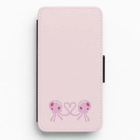 Love Heart Flip / Wallet Phone Case Subtle Touch