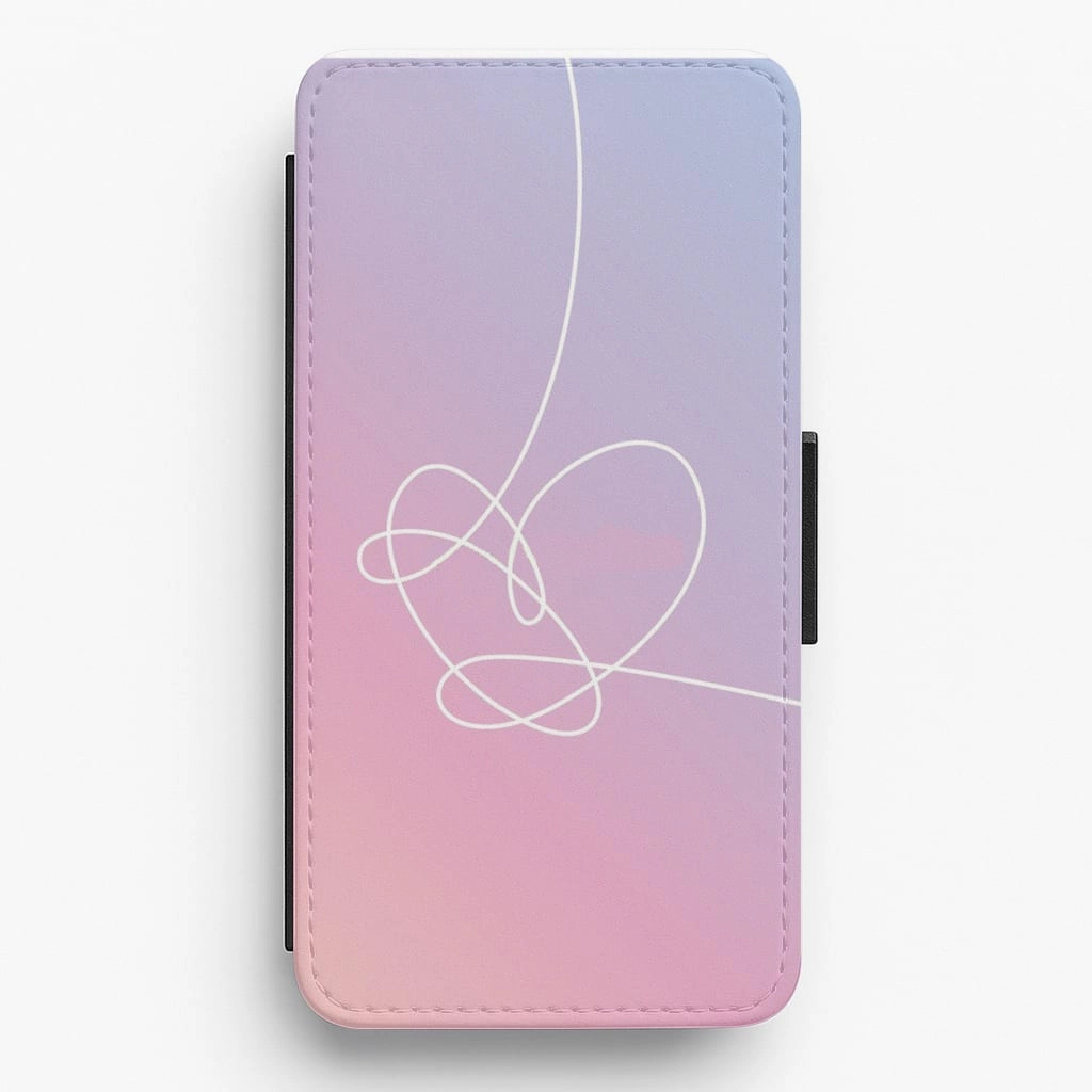 Love Yourself Answer Album - K Pop Flip Wallet Phone Case Smooth Edge Design Premium Texture Layer
