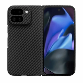 Aramid Fiber Pixel 9 Pro Fold Thin Case Drop Defense Elegant Finish