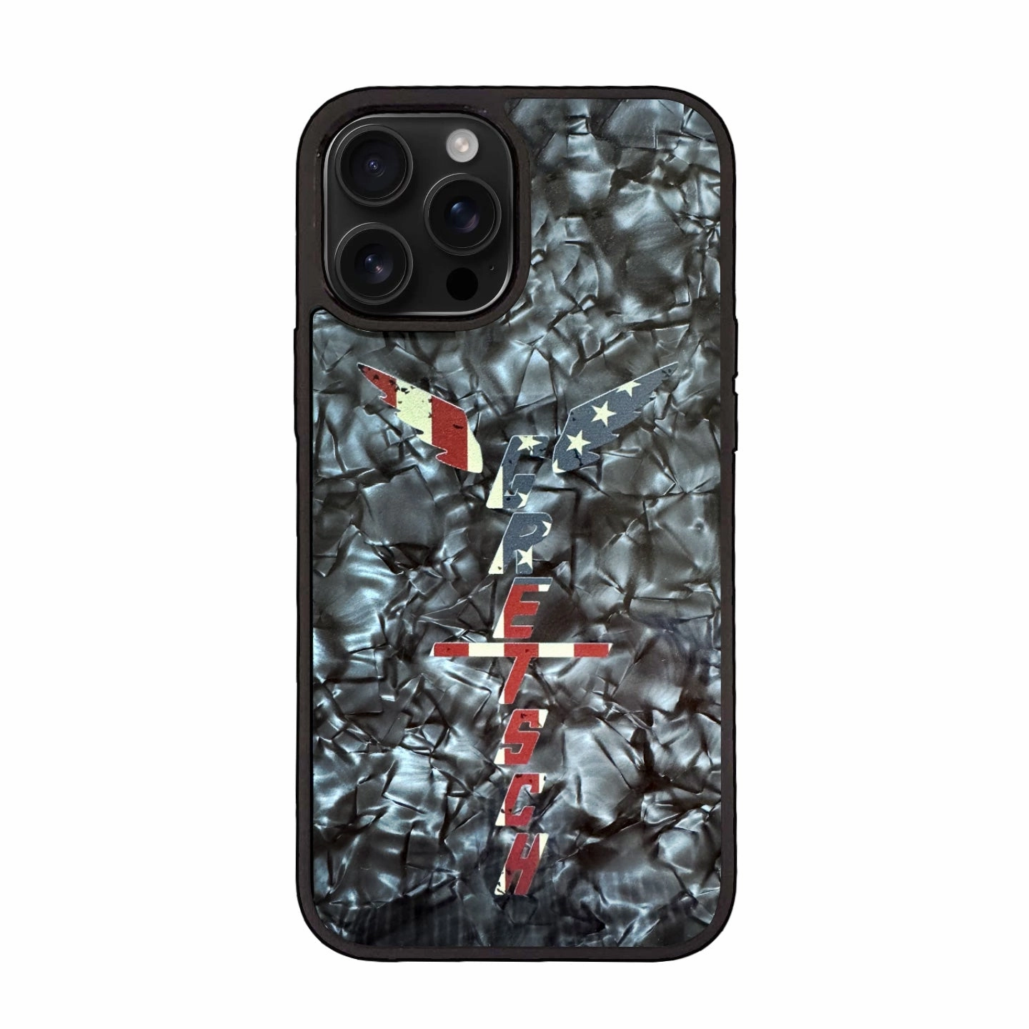 Gretsch Wing Logo | iPhone Case Textured Comfort Impact shield