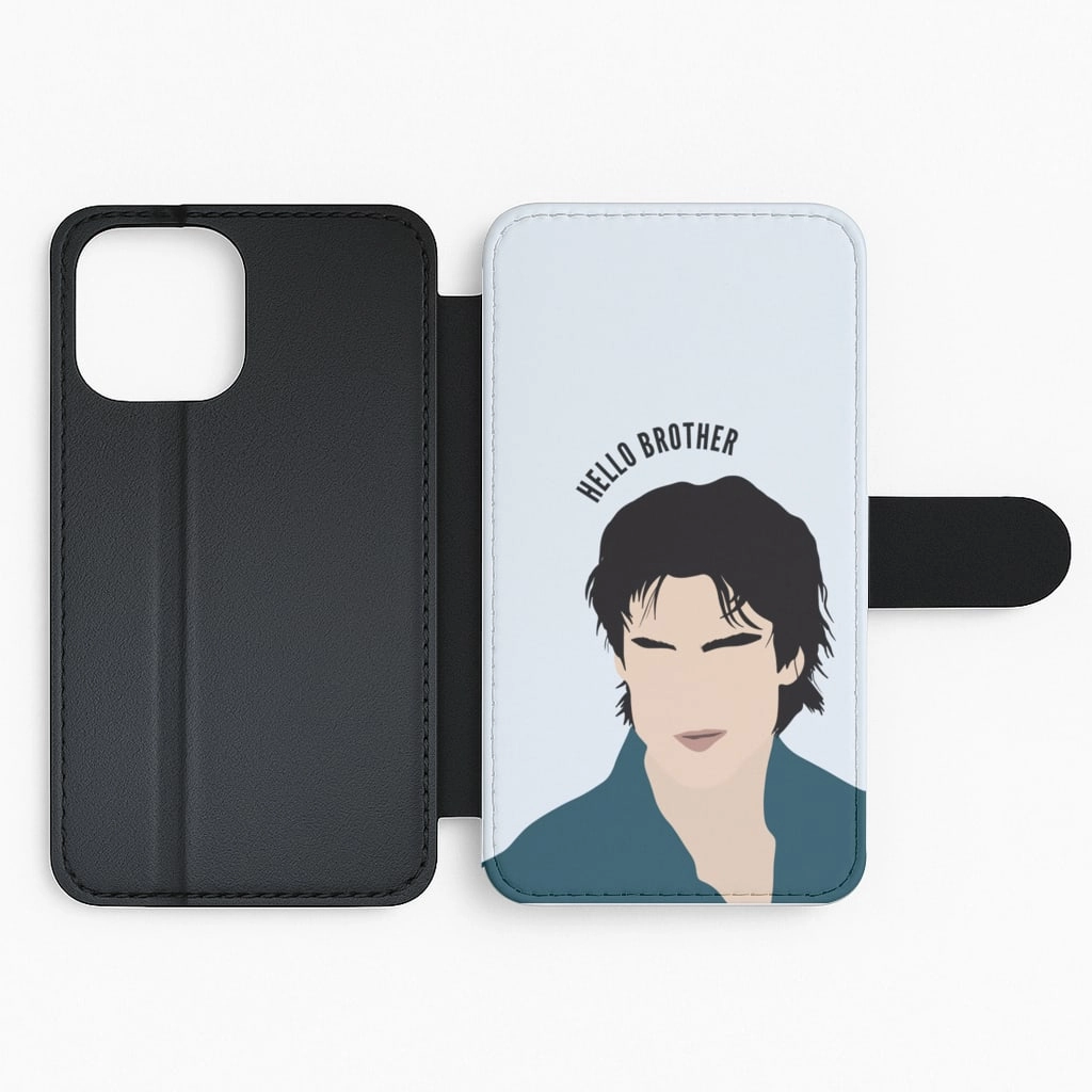 Hello Brother Cartoon - VD Flip / Wallet Phone Case Durable Design