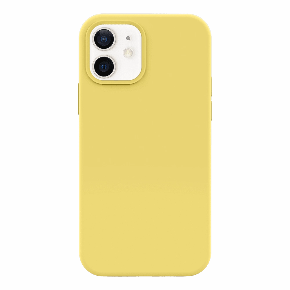 iPhone 12 Mini Silicone Case Casual Look Minimal Cover