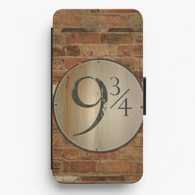 Platform 9 and 3 Quarters Flip / Wallet Phone Case Daily Essential Polished Texture Design