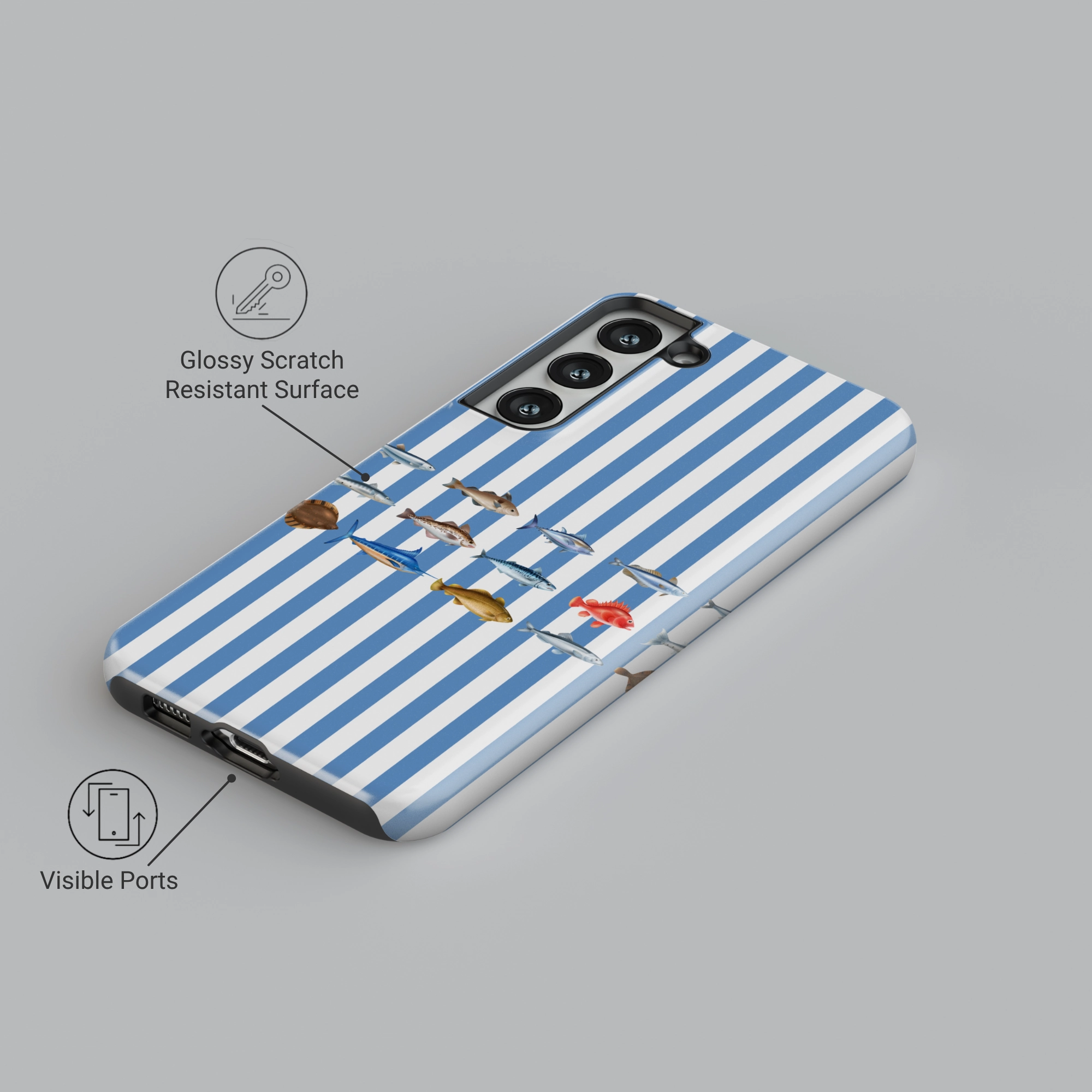 Flexible Edge Texture Matte Build Catch & Stripe