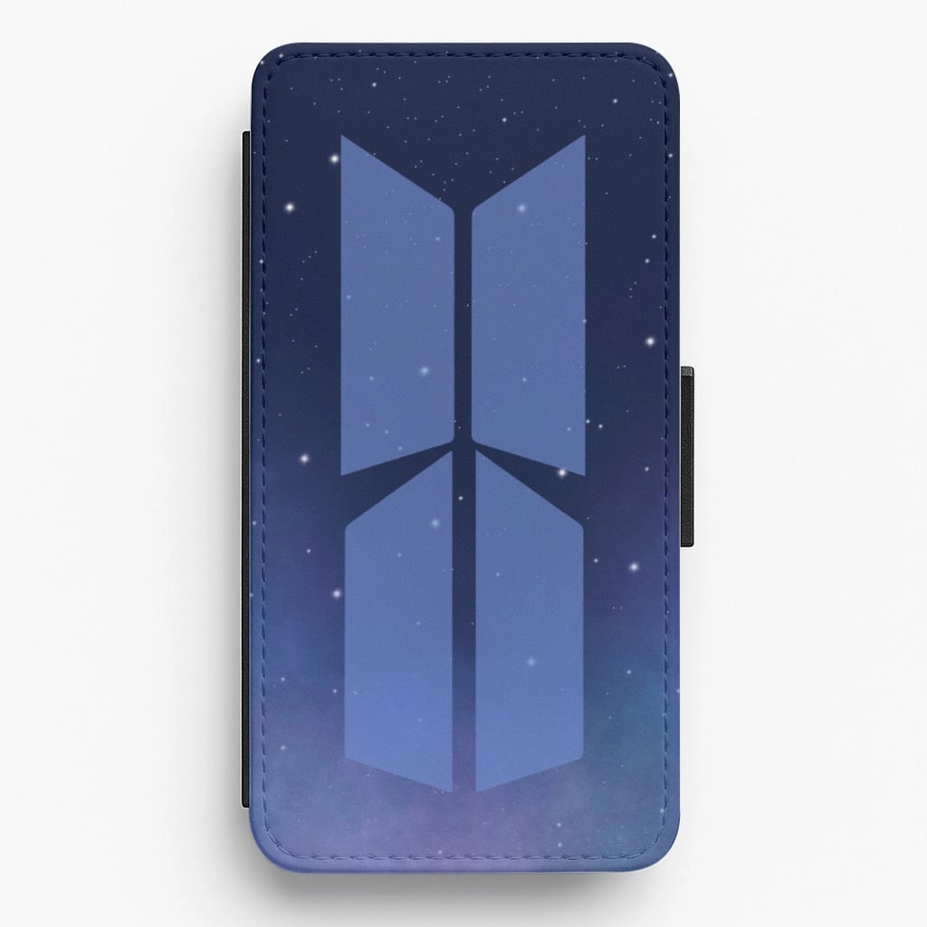 BTS Blue Night - K Pop Flip / Wallet Phone Case Hybrid Touch Comfort Use
