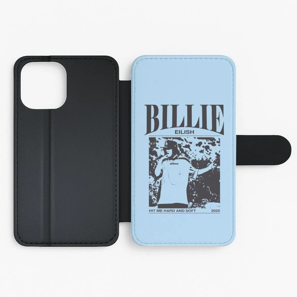 HMHAS Red Flip / Wallet Phone Case Rugged Grip Protective Frame Design