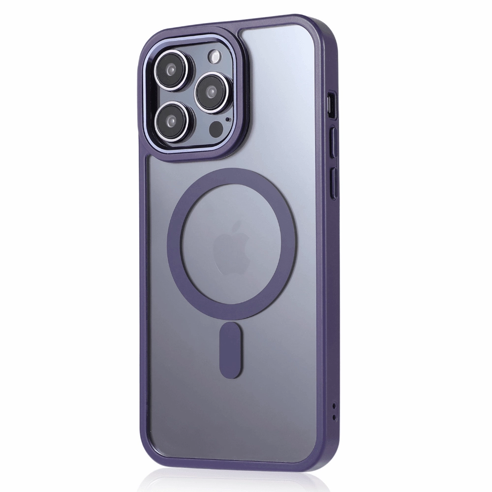 Majestic Purple Matte Pattern Design