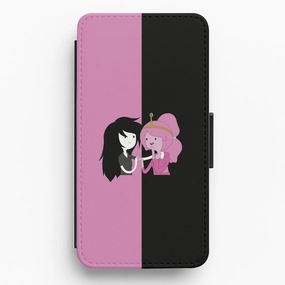 Marceline And Bubblegum Flip / Wallet Phone Case Office use