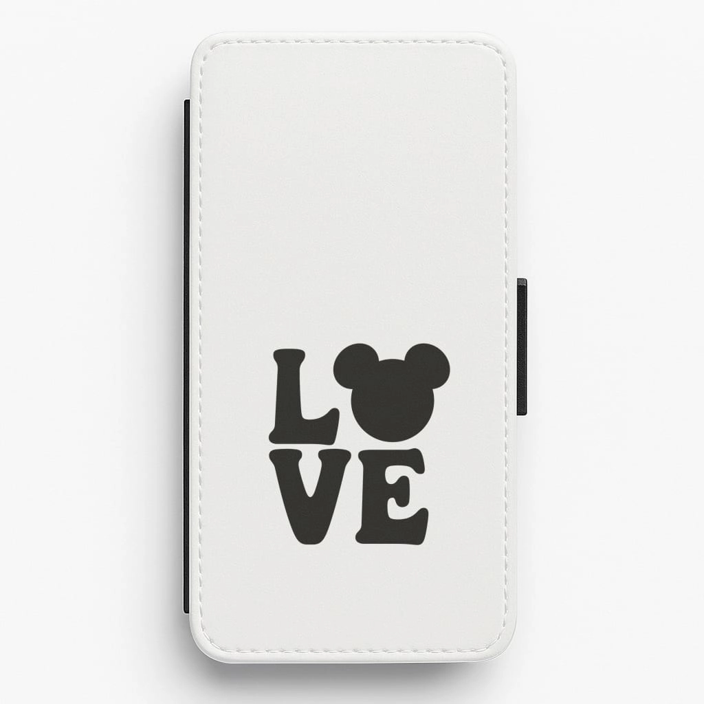 Enhanced Comfort Mouse Love Valentine's Flip / Wallet Phone Case