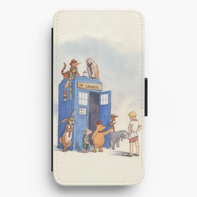 Doctor Pooh - Winnie Flip / Wallet Phone Case Trendy Design
