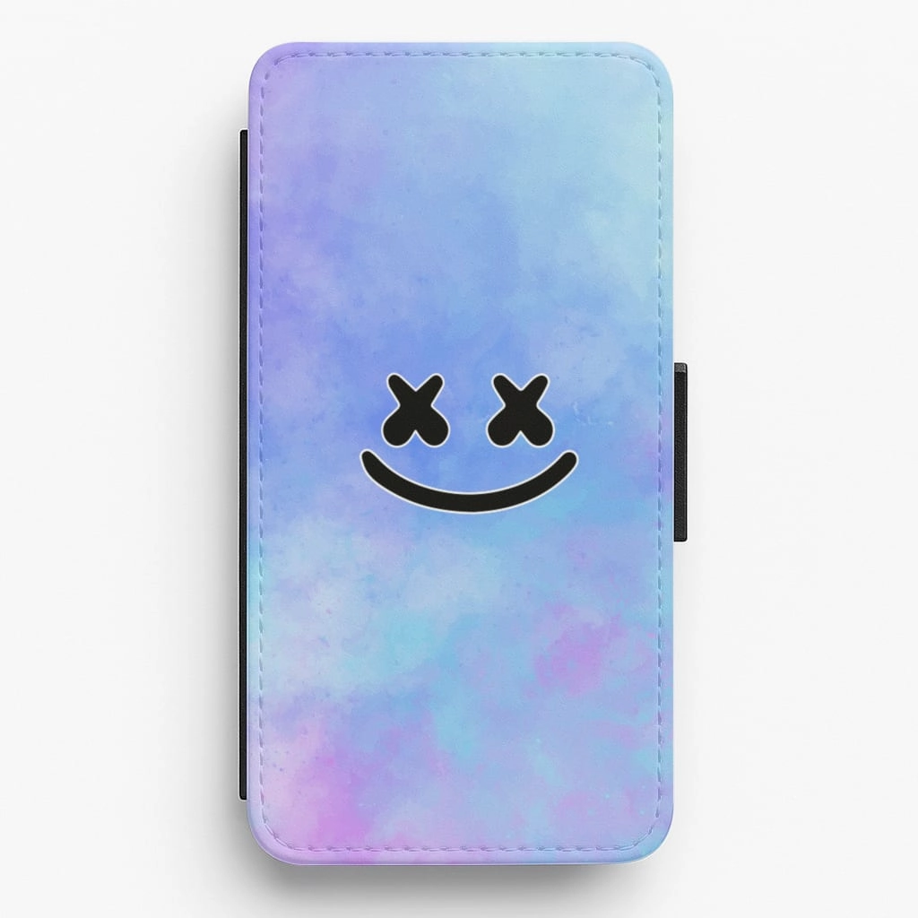 Fashion Look Blue Mello - Marshmello Flip / Wallet Phone Case