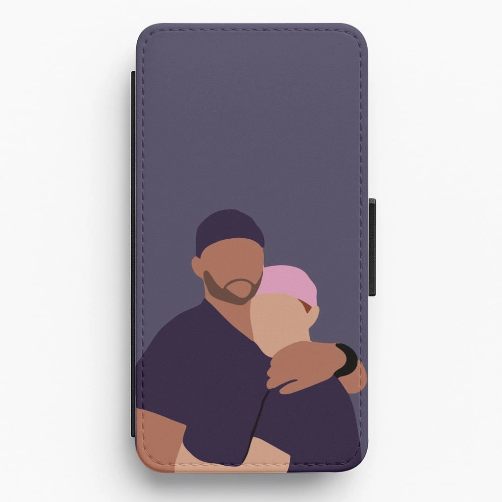 Hugging Doctors - Grey's Anatomy Flip / Wallet Phone Case Protective Gear Strong Surface