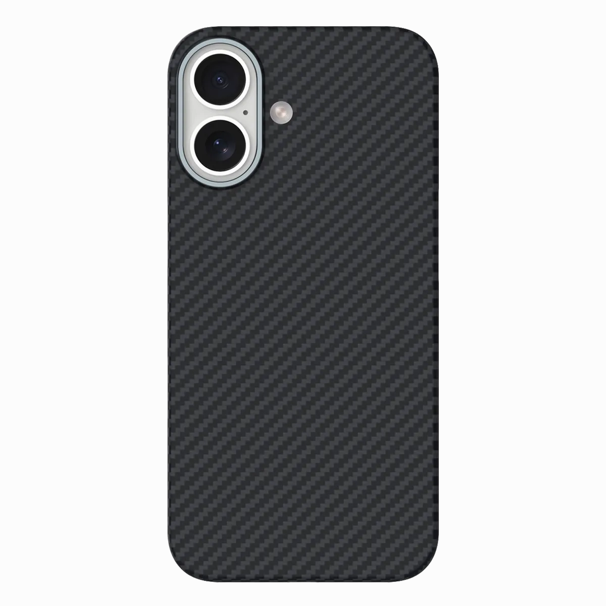 Universal Fit Hybrid Look Aramid Fiber iPhone 16 Thin Case