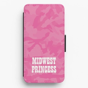 Midwest Princess Camo Flip / Wallet Phone Case Protective Design Hybrid Touch