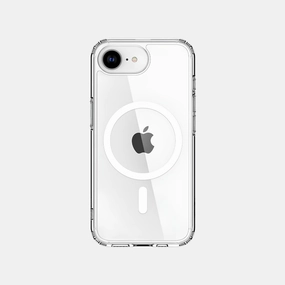 iPhone 16e Clear Case with MagSafe Carbon Fiber