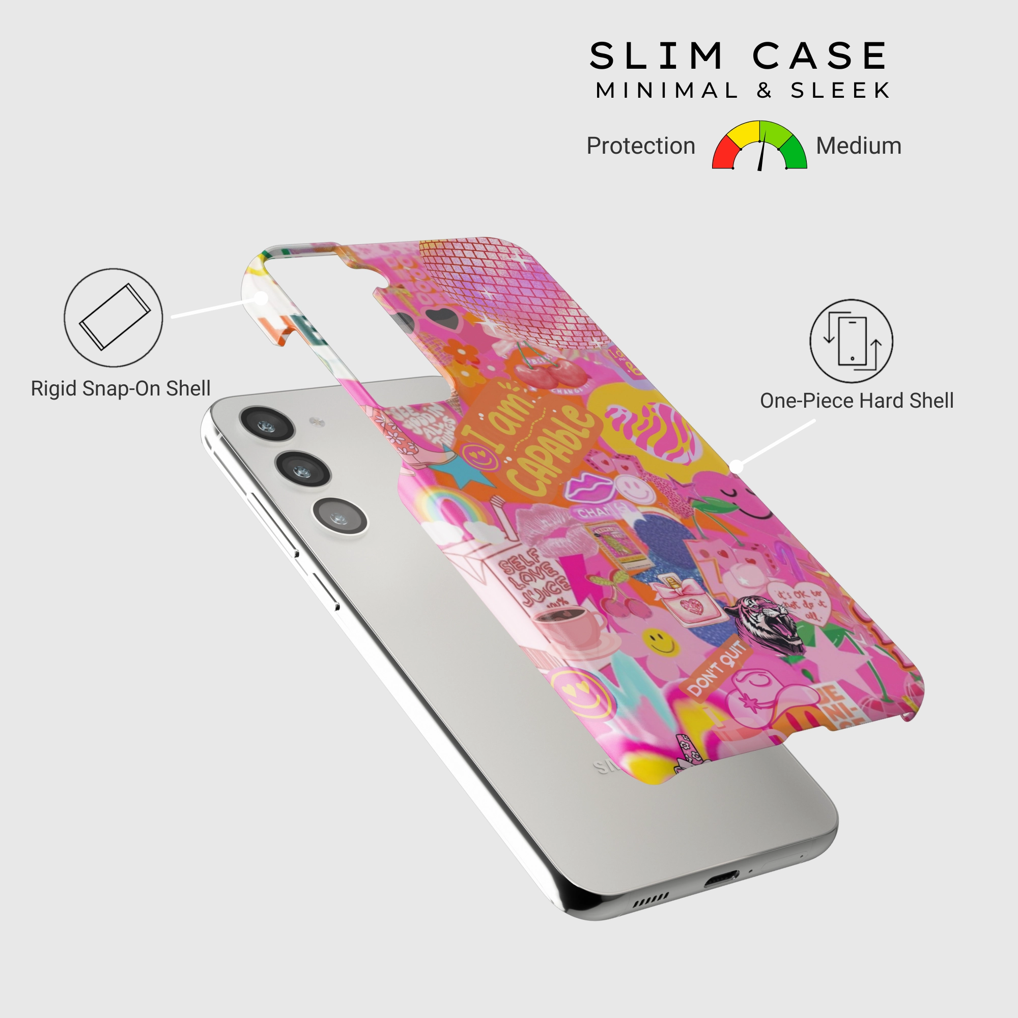 Textured Detail Glow Hustle