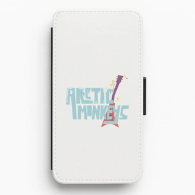 Elegant Style TPU Material Guitar Flip / Wallet Phone Case