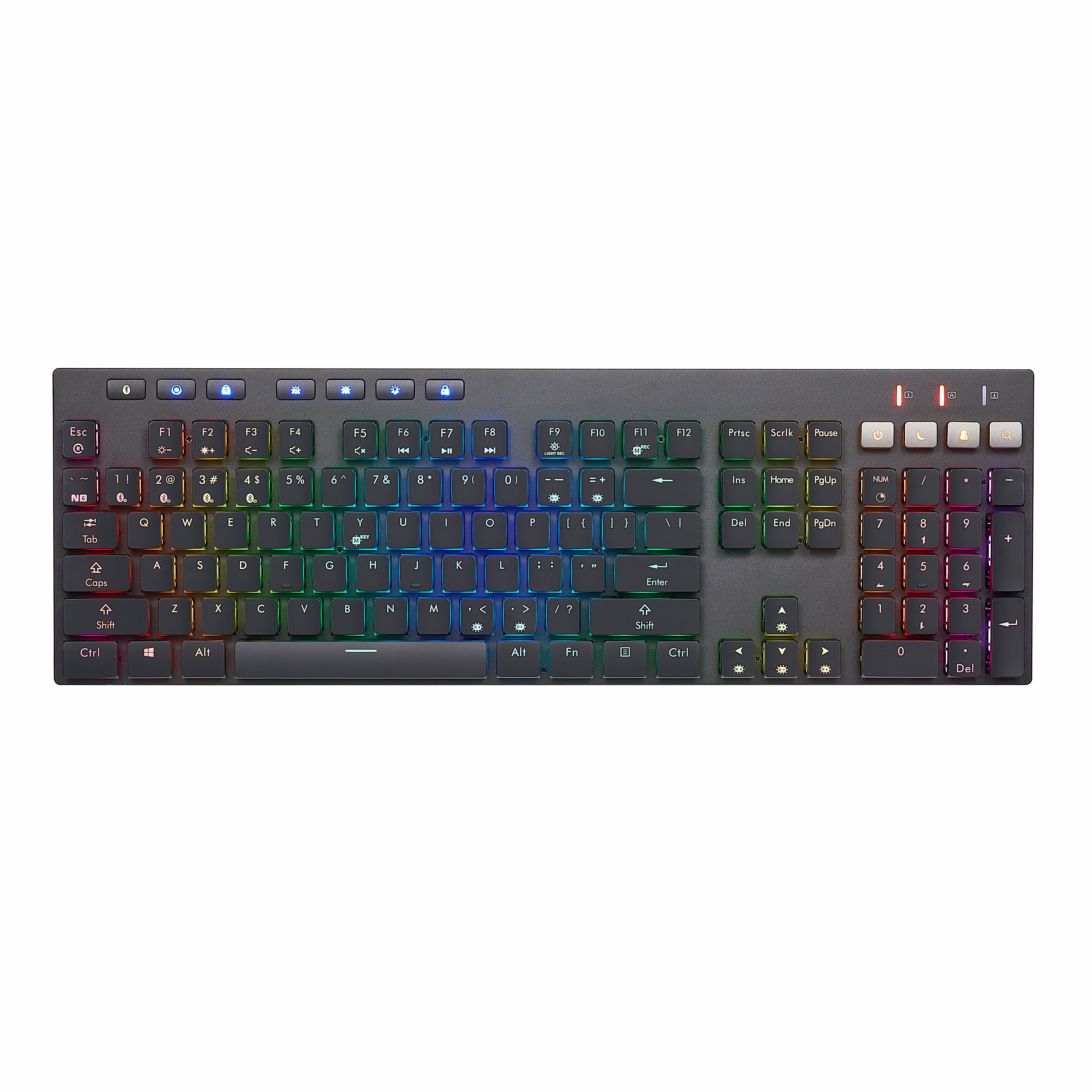 Optical Switch Setup Office use Hexgears GK1706 Mechanical Keyboard - 108 Keys Low Profile Gaming Keyboard -  RGB Backlit  - Clicky