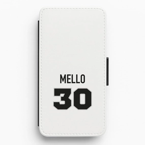 Stylish Detailing Mello 30  Flip / Wallet Phone Case