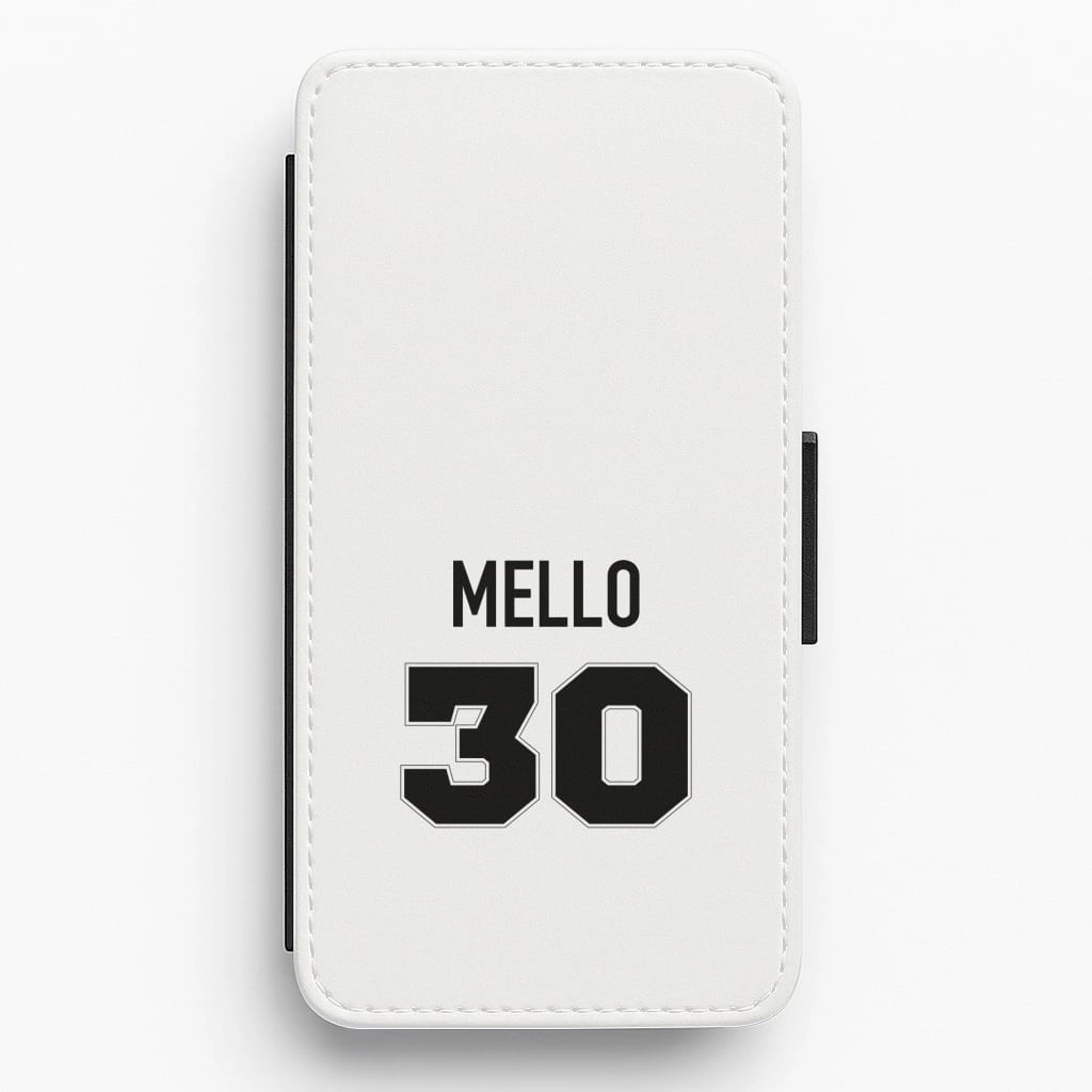 Stylish Detailing Mello 30  Flip / Wallet Phone Case