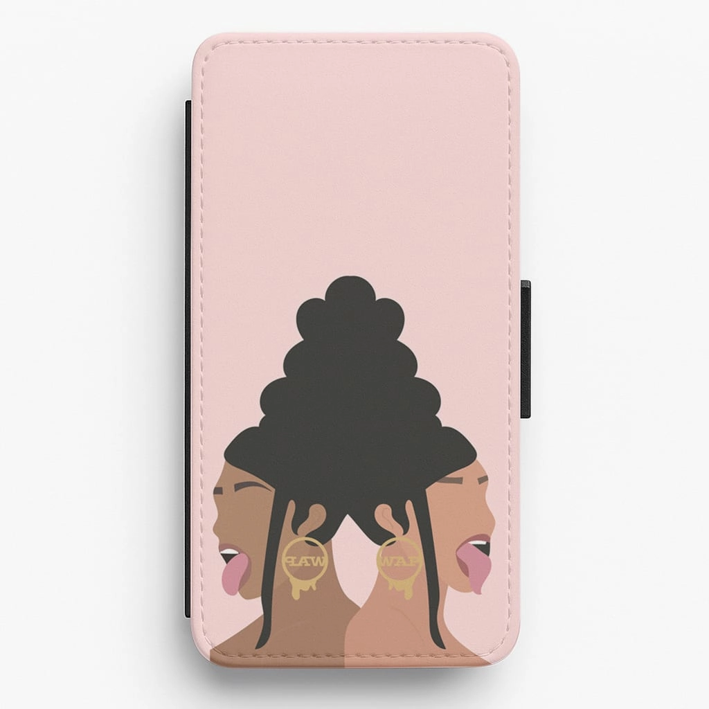 Cardi B - WAP Flip / Wallet Phone Case Smooth Shield