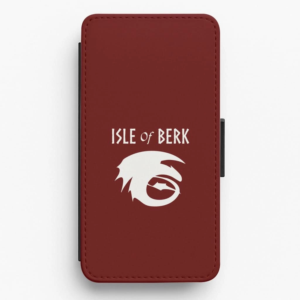 Isle Of Berk Flip / Wallet Phone Case Comfort Edge Layer