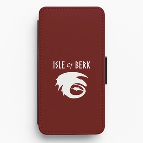 Isle Of Berk Flip / Wallet Phone Case Comfort Edge Layer