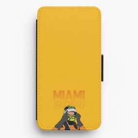 Protective Frame Miami 2024 Flip / Wallet Phone Case