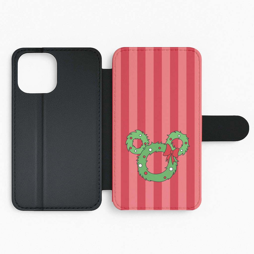 Mickey Reef Flip / Wallet Phone Case Lightweight Frame Full Coverage