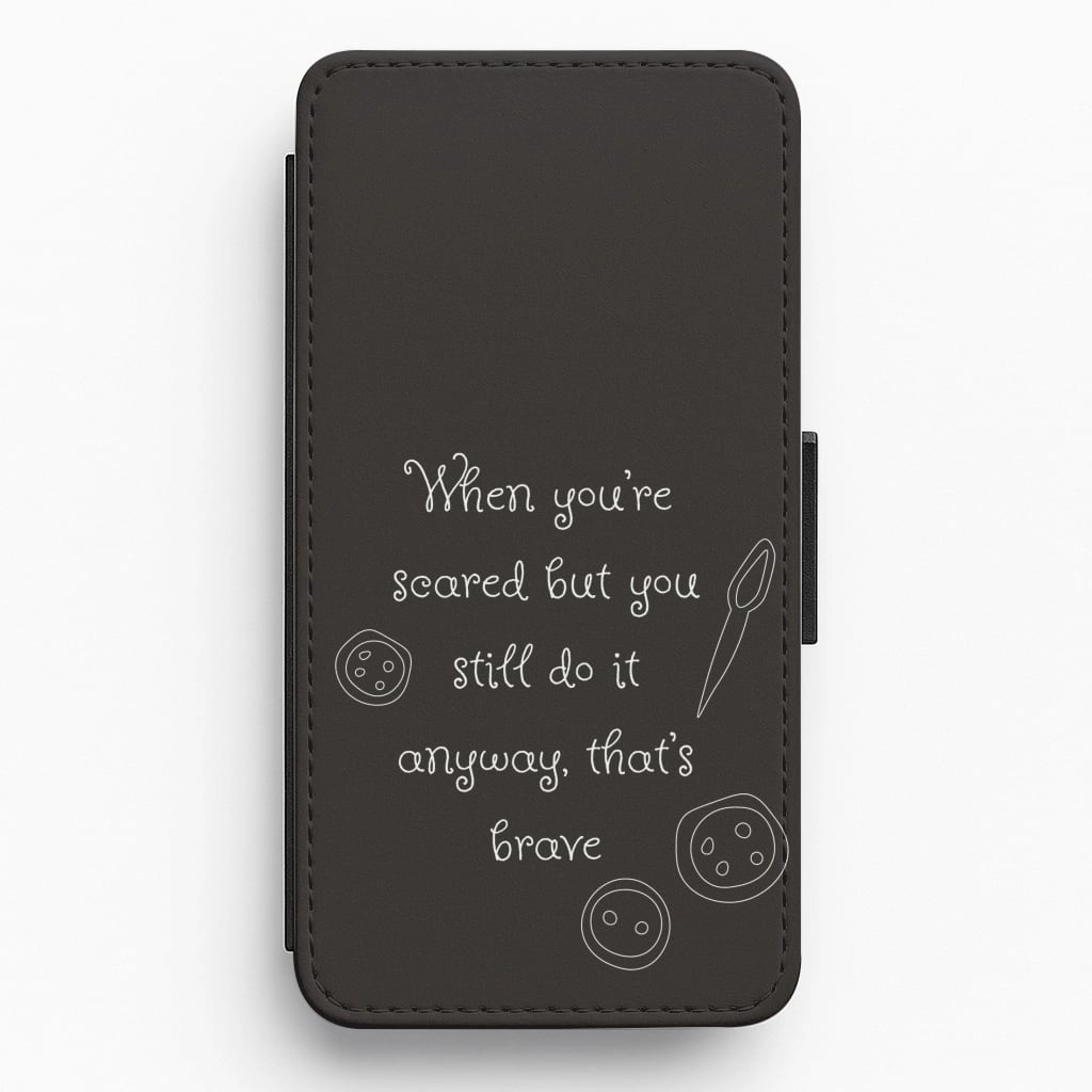 That's Brave Flip / Wallet Phone Case Everyday Use