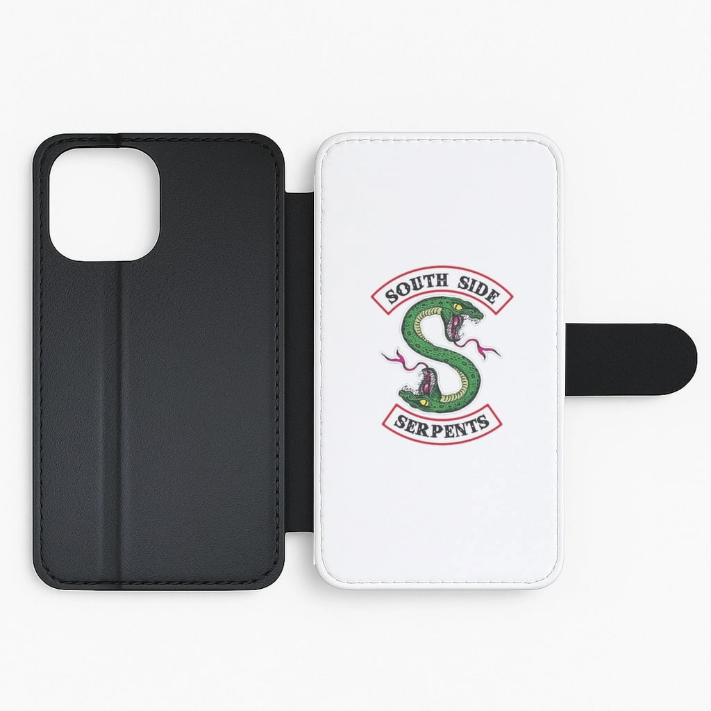 Strong protection Creative Accent Southside Serpents - White Riverdale Flip / Wallet Phone Case